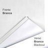 Persiana Rolo Blackout Branca 140 (L) x 220 (A) cm 100% Escuro Cortina Roller Blecaute 1,40 x 2,20m - 6