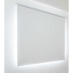 Persiana Rolo Blackout Branca 140 (L) x 220 (A) cm 100% Escuro Cortina Roller Blecaute 1,40 x 2,20m - 5