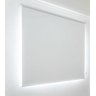 Persiana Rolo Blackout Branca 140 (L) x 220 (A) cm 100% Escuro Cortina Roller Blecaute 1,40 x 2,20m - 5