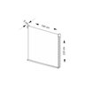 Persiana Rolo Blackout Branca 140 (L) x 220 (A) cm 100% Escuro Cortina Roller Blecaute 1,40 x 2,20m - 8