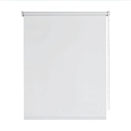 Persiana Rolo Blackout Branca 140 (L) x 220 (A) cm 100% Escuro Cortina Roller Blecaute 1,40 x 2,20m - 1