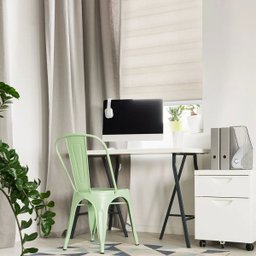 Persiana Rolo Duplo com Bandô Bege 120 (L) x 160 (A) Cortina Zebra Rainbow Double Vision 1,20 x 1,60 - 9