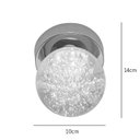 Ver imagem 3 de Arandela Cristal Acquario LED Dourado 10x14cm 5W 500LM 3000K Branco Quente Bivolt para Salas e