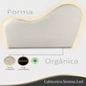 Cabeceira Orgânica Led 90cm Solteiro Painél para Cama Box Bouclé Serena - 2