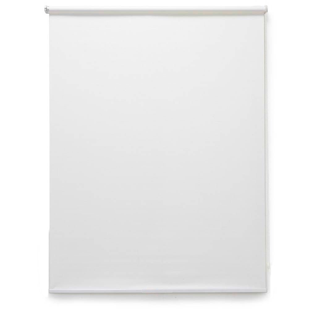 Persiana Rolo Translúcida Branca 120 (L) x 220 (A) cm Cortina Sunscreen Solar Off-White 1,20 X 2,20 - 1