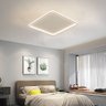 Lustre Plafon Led 32w Telaio 40x40 Quadrado Branco 3000k Bivolt - 3
