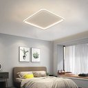 Ver imagem 3 de Lustre Plafon Led 32w Telaio 40x40 Quadrado Branco 3000k Bivolt