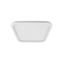 Ver imagem 5 de Lustre Plafon Led 32w Telaio 40x40 Quadrado Branco 3000k Bivolt