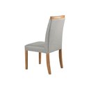 Ver imagem 4 de Kit 8 Cadeiras Decorativas Sala de Jantar Luxo Anita Facto Prata - Mozzelar