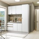 Ver imagem 1 de Armário de Cozinha Compacta 100% Mdf 190cm Branco Celeste Kappesberg