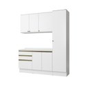 Ver imagem 2 de Armário de Cozinha Compacta 100% Mdf 190cm Branco Celeste Kappesberg