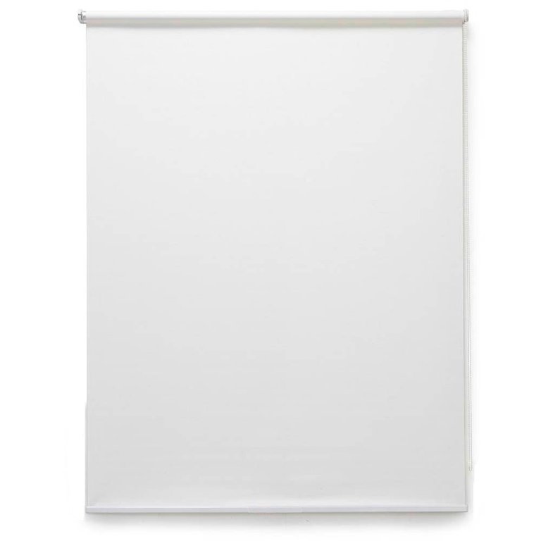Persiana Rolo Translúcida Branca 160 (L) x 220 (A) cm Cortina Sunscreen Solar Off-White 1,60 X 2,20