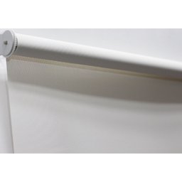 Persiana Rolo Translúcida Branca 160 (L) x 220 (A) cm Cortina Sunscreen Solar Off-White 1,60 X 2,20 - 2