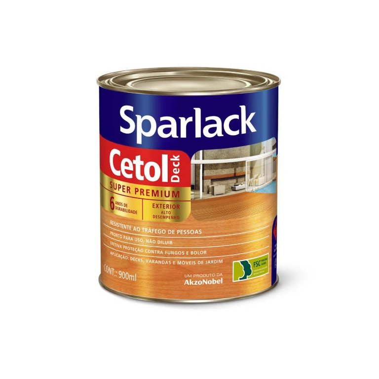Sparlack Verniz Cetol Deck 0,9 litro 0,9 litro