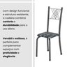 Cadeiras para Sala de Jantar 4 Unidades Sara - 5