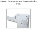 Ver imagem 6 de 3 Suportes Organização Casa Fixo de Parede para Botijão de Gás Estrutura Aço Resistente Branco