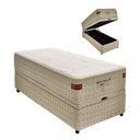 Ver imagem 1 de Cama Box Solteiro Americano Molas Ensacadas Black Horse Fortezza 96x203 Carolina Mattress Guild 96x2