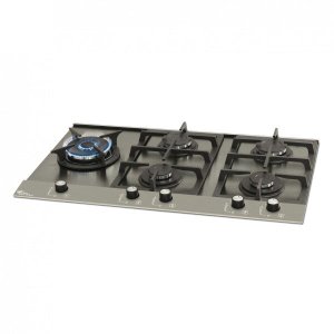 Cooktop 5 Bocas à Gás Automático Platinium Prime Fischer Bivolt