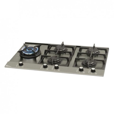 Cooktop 5 Bocas à Gás Automático Platinium Prime Fischer Bivolt