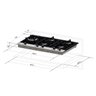 Cooktop 5 Bocas à Gás Automático Platinium Prime Fischer Bivolt - 2