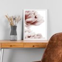 Ver imagem 2 de Quadro Decorativo Moderno Flores 24x18cm:moldura Preta