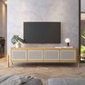 Rack 4 Portas Rattan Natural - Cl2472 - 1
