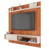 Painel para Tv até 65 Polegadas Sena Marrom Caemmun - 4