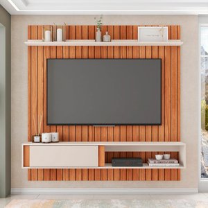 Painel para Tv até 65 Polegadas Sena Marrom Caemmun