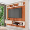Painel para Tv até 65 Polegadas Sena Marrom Caemmun - 3