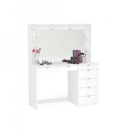 Penteadeira Camarim com Espelho 7 Gavetas Las Vegas Politorno - 3 Penteadeira Camarim com Espelho 7 Gavetas Las Vegas Politorno - 3