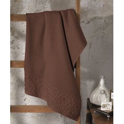 Toalha De Banho Dohler Felpudo Jacquard Confort Marrom - 1