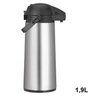 Garrafa Térmica Inox C/ Ampola de Vidro de Pressão Conserva Bebidas Quentes e Frias - 2
