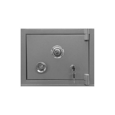 Cofre Boca de Lobo 30cm em Aço e Concreto - Rjl030 Cofres Rjl