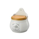 Ver imagem 1 de Saleiro de Parede Porcelana com Tampa de Madeira Lyor