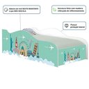 Ver imagem 5 de Cama Solteiro Infantil com Colchão Viagem Pelo Mundo MDF Branco Casah