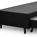 Ver imagem 3 de Base de Cama Box Solteiro com Auxiliar + ColchĂo Incluso:Marrom