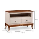 Ver imagem 4 de Rack Linz 2 Gavetas 75 X 120 X 40 (a X L X P)