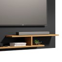 Ver imagem 5 de Painel para Tvs de até 32" Osiris Compacto com 3 Prateleiras:preto