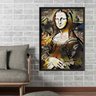 Quadro com Moldura Monalisa Preto - Grande - 1