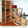 Caixa Organizadora Caixote Decorativo Multiuso Pinus 47x29 - 1
