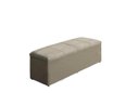 Ver imagem 1 de Calçadeira Baú Raissa 100 cm Suede Bege