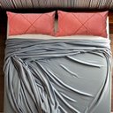 Ver imagem 2 de Conjunto Porta Travesseiro em Veludo Drapeado Várias Cores
