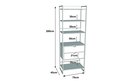 Ver imagem 3 de Modulo Closet Industrial com Gaveta Ferro Cobre Preto