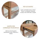 Ver imagem 5 de Aparador 2 Gavetas 100% Madeira Maciça Barcelona