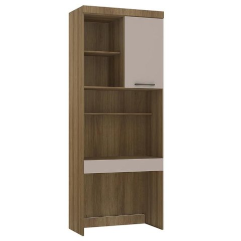 Escrivaninha Bancada Estudo Modulada 90cm Delphi Avelã/cinnamon L01 - Mpozenato
