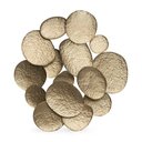 Ver imagem 1 de Adorno de Parede Decorativo em Metal Dourado 84cm 21564 Mart