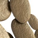 Ver imagem 2 de Adorno de Parede Decorativo em Metal Dourado 84cm 21564 Mart