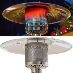 Aquecedor de Ambiente a Gas Area Externa Usa Botijão 13 Kg - 2