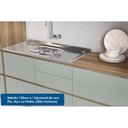 Ver imagem 5 de Cozinha Modulada Completa Rainha Gourmet 9 Peças (4aéreos+4balcões+1paneleiro) C9p34 Nature/verde