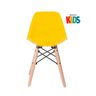 Cadeira infantil Eames Eiffel Junior - Kids - Amarelo - 4